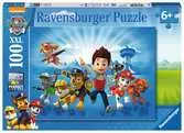 Puzzle 100 p XXL - L équipe de la Pat Patrouille Puzzle;Puzzle enfant - Ravensburger