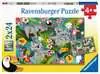 Puzzles 2x24 p - Koalas et paresseux Puzzle;Puzzle enfant - Ravensburger