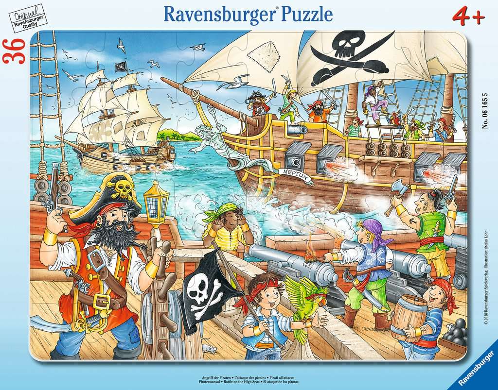 Puzzle pour enfant Les pirates