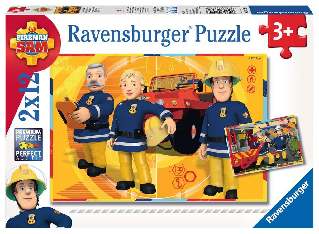 Puzzle 35 pièces Sam le pompier (hélicoptère), JEUNESSE, PUZZLE - Maxilivres