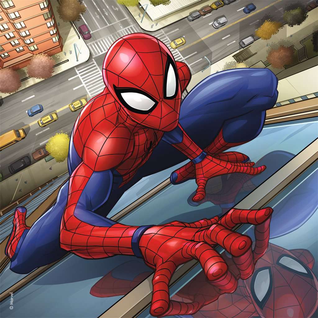 Puzzle Spiderman 4 en 1  35-48-54-70 Pièces - Puzzle 4 ans et + -  Cdiscount Jeux - Jouets
