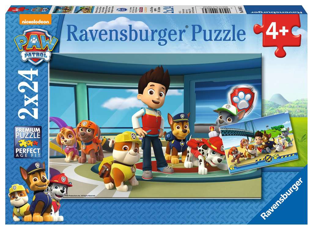 Ravensburger - Puzzle Enfant - Puzzles 2x24 p - Toujours prêts ! -  Pat'Patrouille, le Film - Dès 4 ans - 05154 : Ravensburger: : Jeux  et Jouets