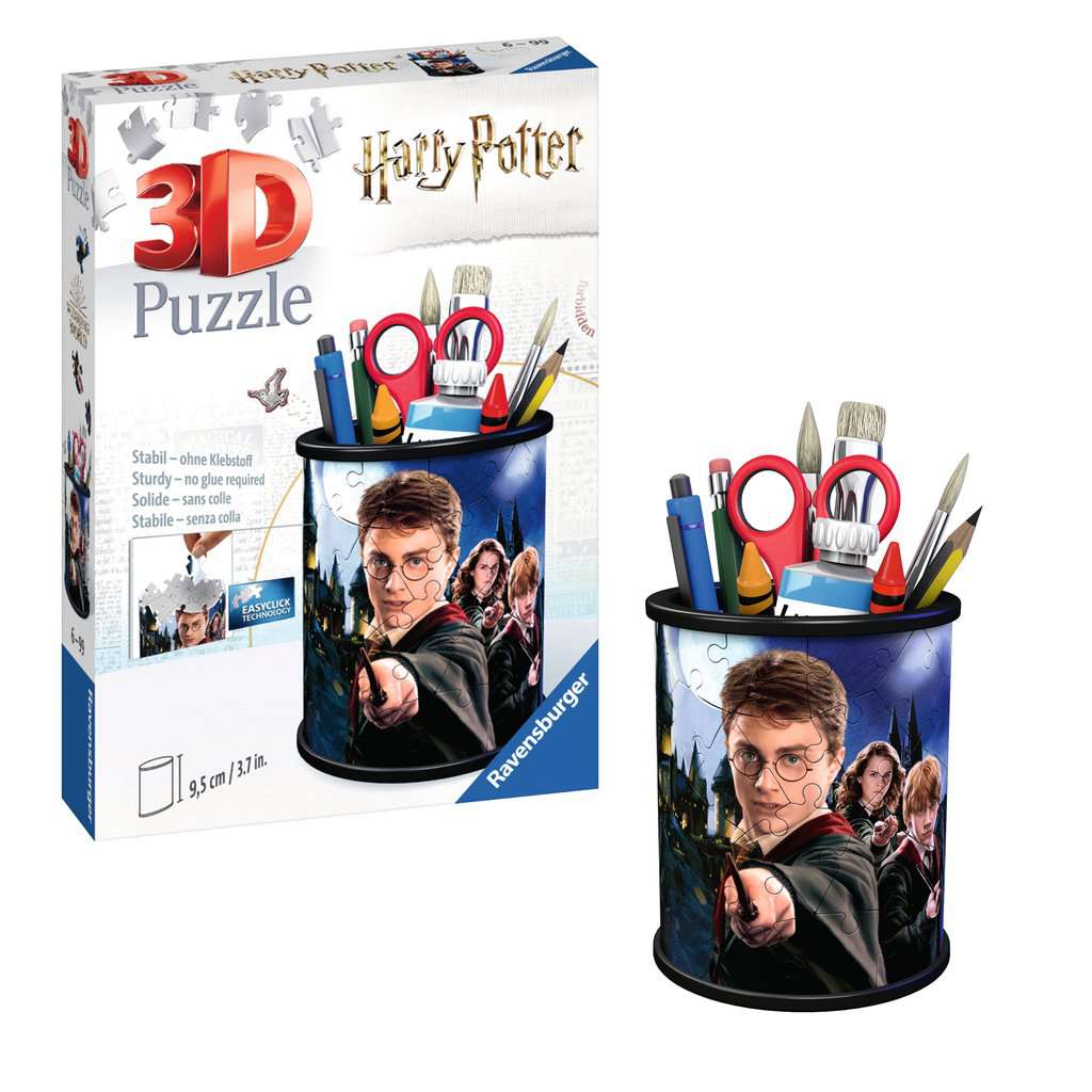 Harry potter puzzle 3d pot a crayons - ravensburger - puzzle 3d
