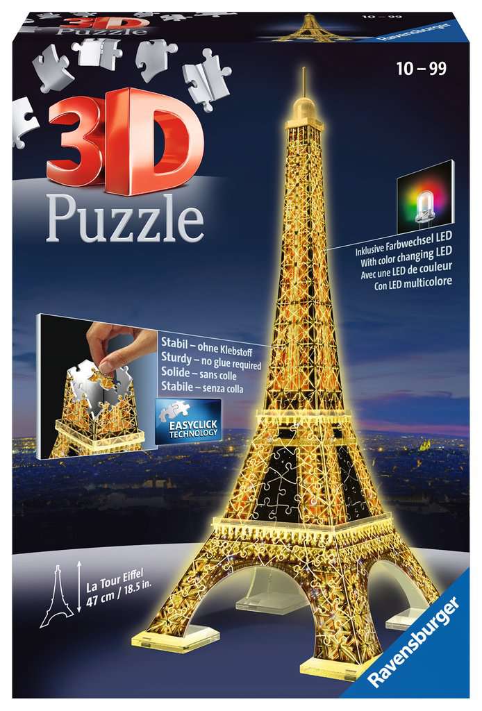 Puzzle 3D Ravensburger Disney Stitch 72 pièces - Puzzle 3D - Achat & prix
