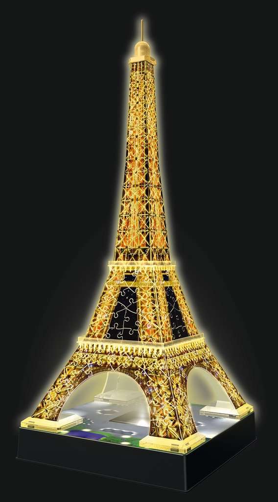 Ravensburger - Puzzle 3d - Tour Eiffel Illuminée RAVENSBURGER Pas Cher 