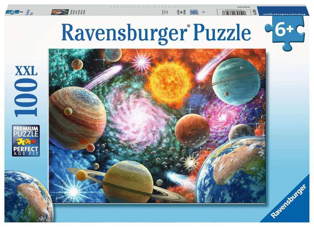 Ravensburger - puzzle enfant - puzzle 100 p xxl - planètes
