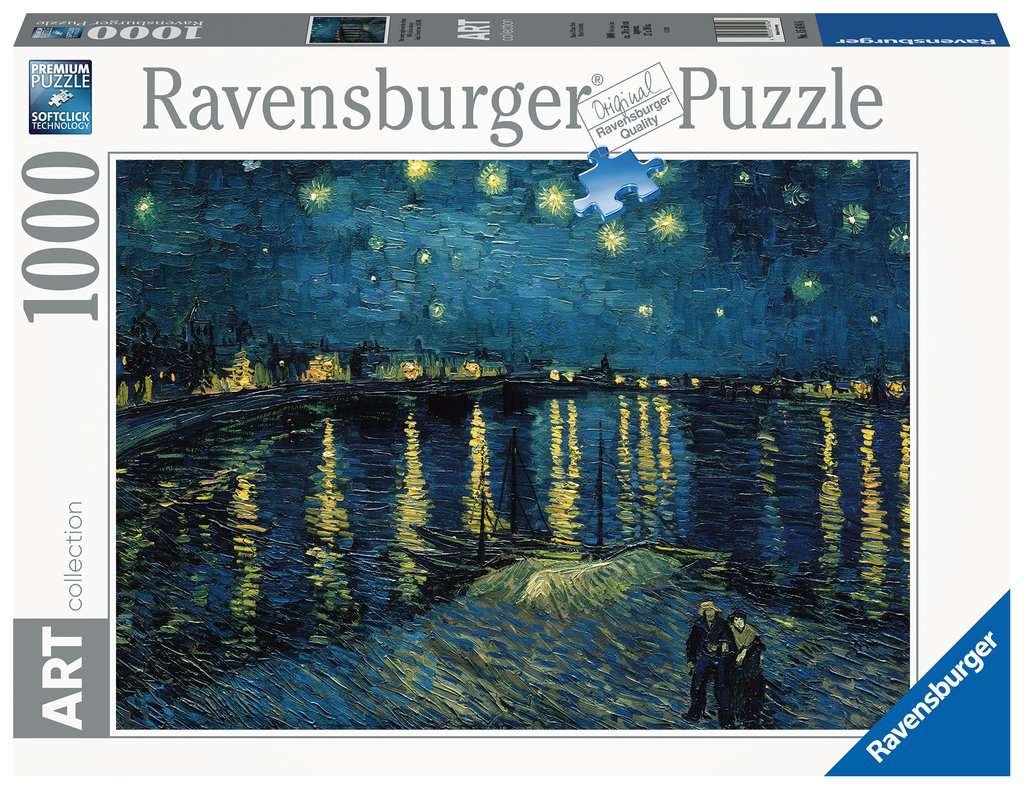 JIGSAW Puzzle Adulte La nuit étoilée 1000 pièces 50 x 70 cm