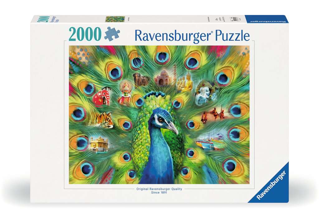 Puzzle 2000 Pièces Le monde des livres Ravensburger - Puzzle