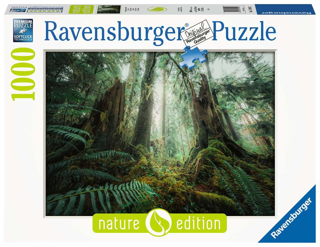 Puzzle 1000 p - En forêt (Nature edition), Puzzle adulte, Puzzle, Produits