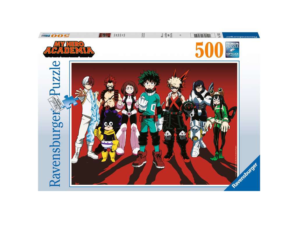 Puzzle 500 pièces - Nathan - Les aventures de Naruto - Dessins