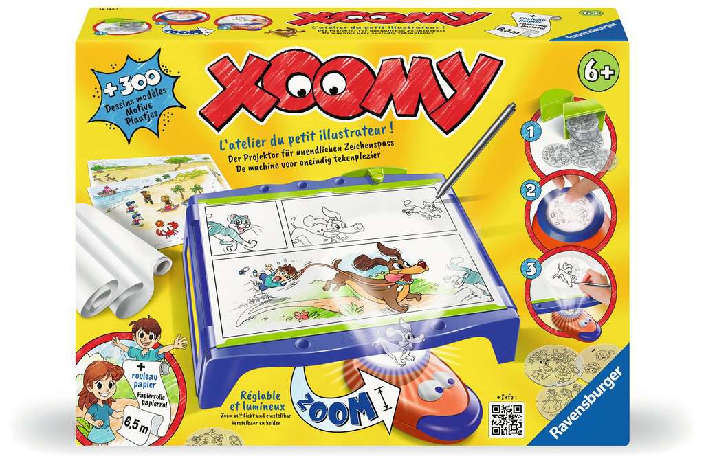 Xoomy - Maxi - Nouvelles illustrations - Jeu créatif - Dessin