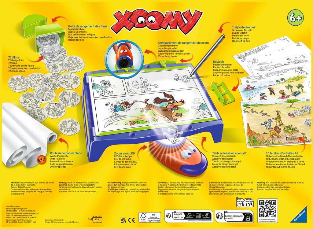 XOOMY Maxi Ravensburger - Atelier de dessin BD - Cdiscount Jeux