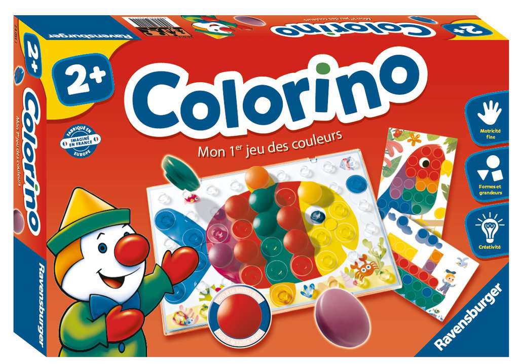 Colorino - Jeu éducatif - Apprentissage des couleurs - Activités créatives  enfant - Ravensburger - Dès 2 ans sur marjanemall aux meilleurs prix au  Maroc