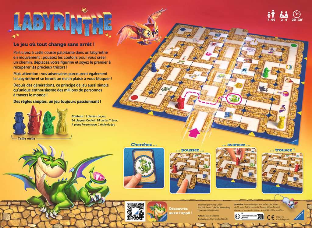 Labyrinthe (1986) - Jeux de Plateau 