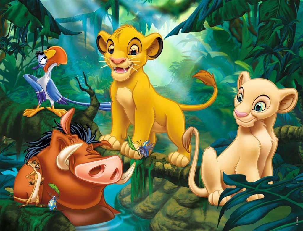 Puzzle 30 pièces - Le Roi Lion : Simba & Co - Nathan - Rue des Puzzles