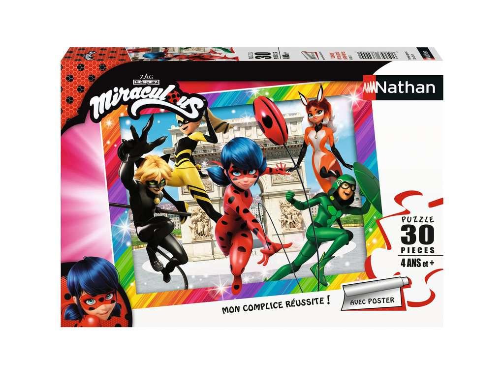 Nathan puzzle 30 p - Les Pyjamasques et leurs super-véhicules
