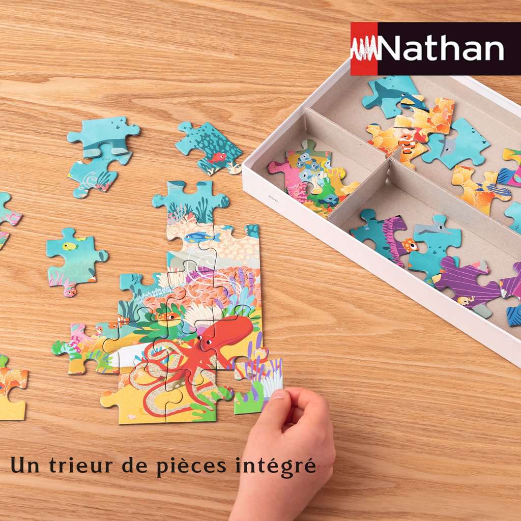Nathan - Puzzle Enfant - 60 pièces - Jolie petite sirène - Disney