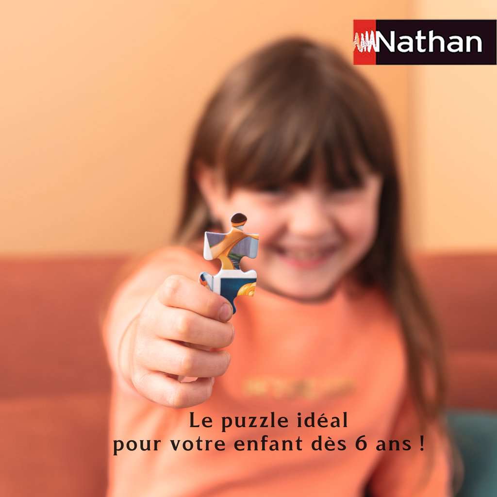 Puzzle Carte du Monde Nathan-86775 100 pièces Puzzles - Cartes et  Mappemondes pour Enfants