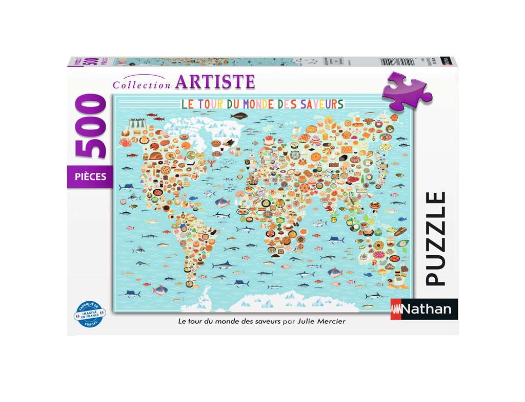 Puzzle 500 Pieces- Au cœur du Japon - Label Emmaüs