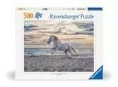 Puzzle 500 p - Cheval sur la plage Puzzle;Puzzle adulte - Ravensburger