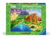 Puzzle 1500 p - Le monde de Minecraft Puzzle;Puzzle adulte - Ravensburger