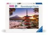 Puzzle 1000 p - Cerisiers en fleurs du Mont Fuji Puzzle;Puzzle adulte - Ravensburger