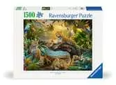 Puzzle 1500 p - Léopards dans la jungle Puzzle;Puzzle adulte - Ravensburger