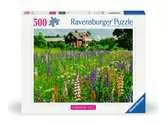 Puzzle 500 p - Ferme en Suède (Puzzle Highlight, Scandinavian) Puzzle;Puzzle adulte - Ravensburger
