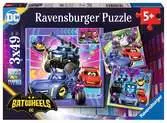 Puzzles 3x49 p - Appel à tous les Batwheels ! Puzzle;Puzzle enfant - Ravensburger
