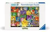 Puzzle 2000 p - Pokémon lumineux Puzzle;Puzzle adulte - Ravensburger