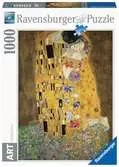 Puzzle 1000 p Art collection - Le baiser / Gustav Klimt Puzzle;Puzzle adulte - Ravensburger