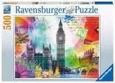 Puzzle 500 p - Carte de Londres Puzzle;Puzzle adulte - Ravensburger