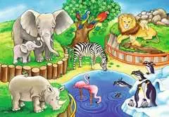 Puzzles 2x12 p - Les animaux du zoo - Image 2 - Cliquer pour agrandir