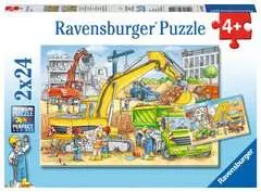 Puzzles 2x24 p - Beaucoup de travail sur le chantier - Image 1 - Cliquer pour agrandir