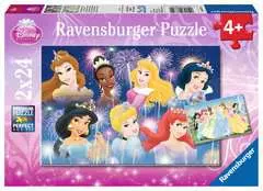 Puzzle 100 p XXL - Fortes, belles et courageuses / Disney Princesses  (Collection Paillettes), Puzzle enfant, Puzzle, Produits