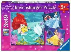Puzzle 100 p XXL - Fortes, belles et courageuses / Disney Princesses  (Collection Paillettes), Puzzle enfant, Puzzle, Produits