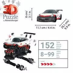 Puzzle 3D Porsche 911 GT3 Cup (avec grille) - Image 5 - Cliquer pour agrandir