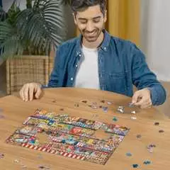 Puzzle 500 p - Le magasin de bonbons - Image 3 - Cliquer pour agrandir