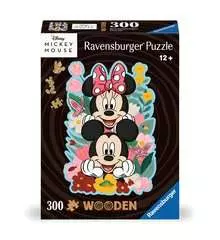 Puzzle en bois - Forme - 300 p - Mickey et Minnie - Image 1 - Cliquer pour agrandir