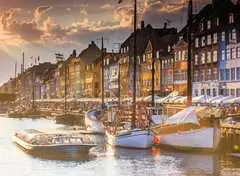 Puzzle 500 p - Coucher de soleil à Copenhague (Puzzle Highlight, Scandinavian) - Image 2 - Cliquer pour agrandir