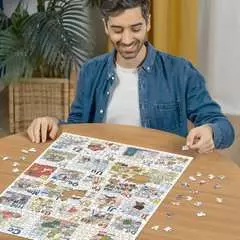 Nathan puzzle 1000 p - L'abécédaire de Babar - Image 5 - Cliquer pour agrandir