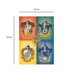 Nathan puzzle 500 p - Les quatre blasons de Poudlard / Harry Potter - Image 8 - Cliquer pour agrandir