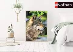Nathan puzzle 1000 p - Loup gris européen - Image 7 - Cliquer pour agrandir