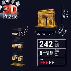 Puzzle 3D Arc de Triomphe illuminé - Image 6 - Cliquer pour agrandir