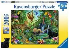 Puzzle pour jeunes enfants, 16 pièces d'animaux avec 8 motifs, 4 x