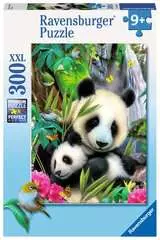 Puzzle 300 p XXL - Charmants pandas - Image 1 - Cliquer pour agrandir