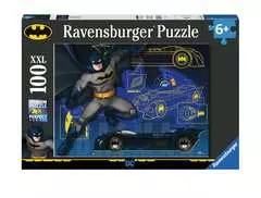 Puzzle 100 p XXL - La Batmobile / Batman - Image 1 - Cliquer pour agrandir