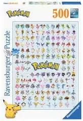 Puzzle 500 p - Pokédex première génération / Pokémon - Image 1 - Cliquer pour agrandir