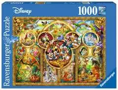 Puzzle 100 p XXL - L'étagère du collectionneur Disney