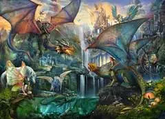 Puzzle 9000 p - La forêt magique des dragons - Image 2 - Cliquer pour agrandir